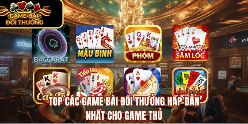 Các game bài phổ biến nhất