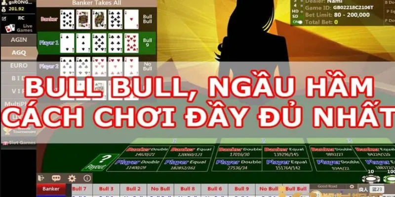 Có rất nhiều trường hợp có thể xảy ra trong bài Bull Bull